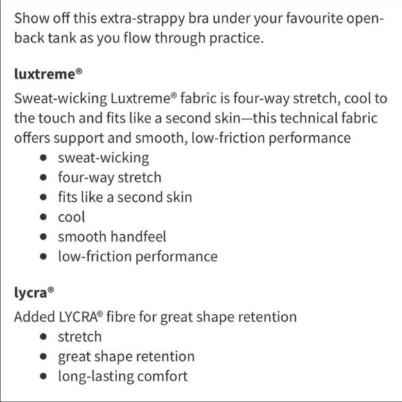 Lululemon Lighten Up Bra Strappy Back SportsBra Pink Lemonade - Picture 4 of 9